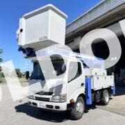 高所作業車 中古No359 アイチコーポレーションSH15B 電工仕様14.6m高所作業車　H27日野デュトロ　走行少ない！