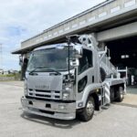 中古穴掘建柱車No360 アイチコーポレーションD70A穴掘建柱車 H23いすゞフォワード 走行少！